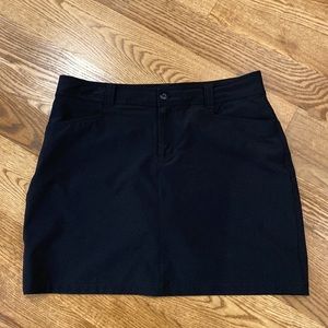 Womens Eddie Bauer skort black performance outdoor hiking casual gorpcore